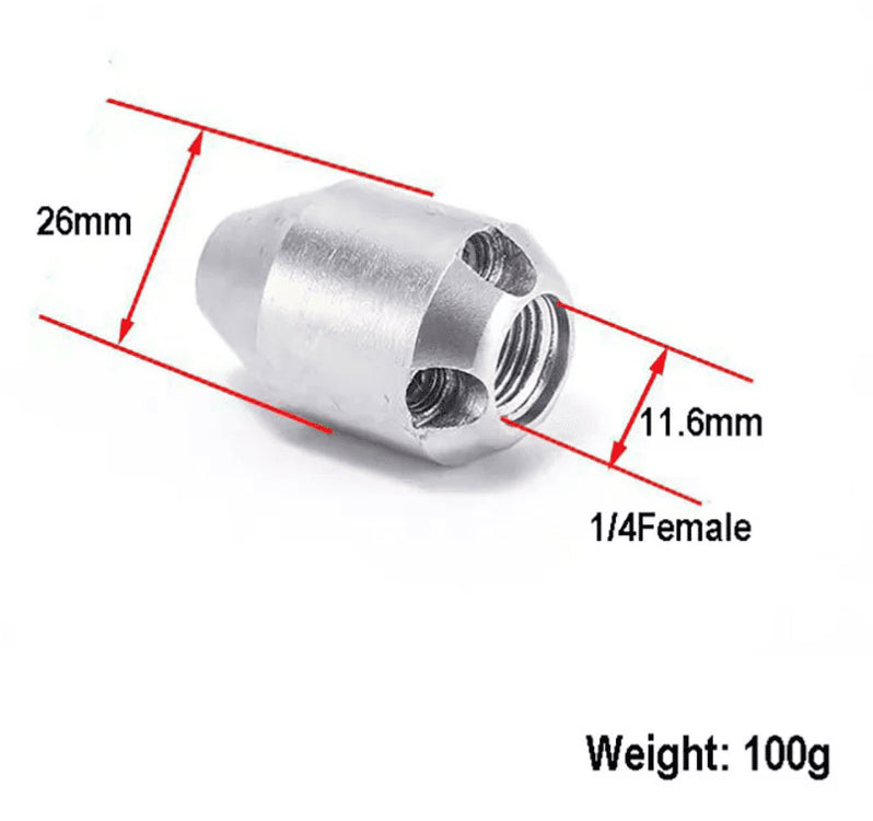 Dimensions buse 1/4.